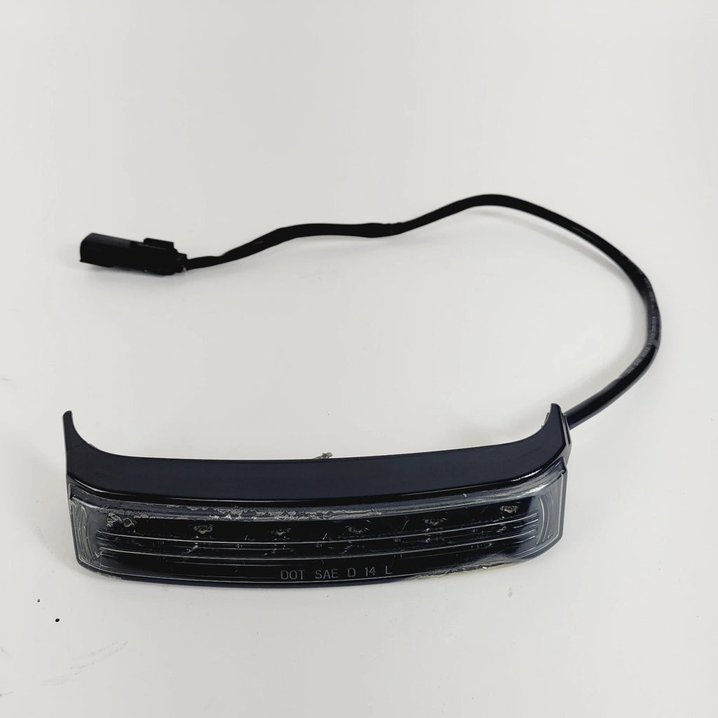 OEM Smoke Electra Glo LED Left Side Saddlebag Brake Turn Light for Harley (2014–2023)