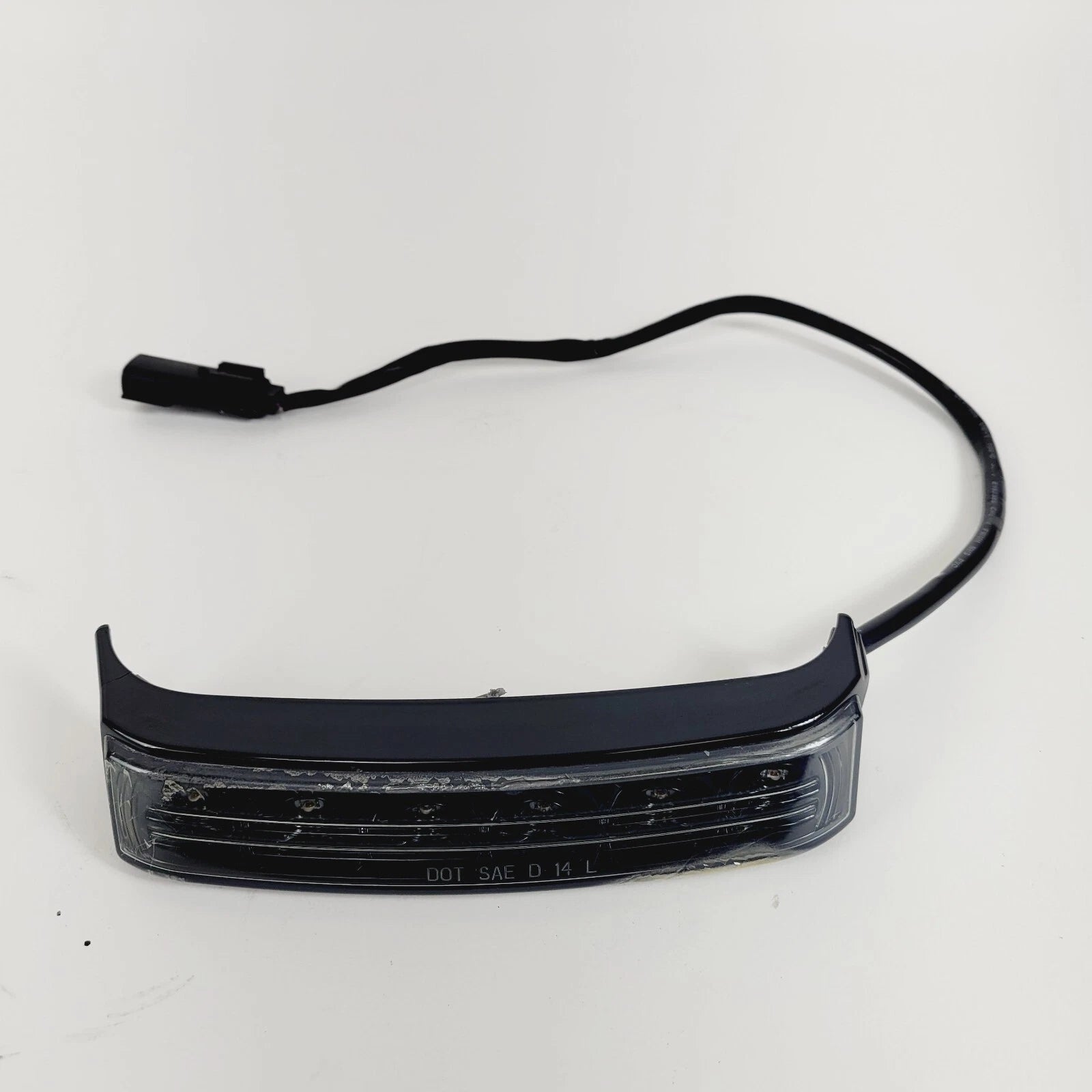 OEM Smoke Electra Glo LED Left Side Saddlebag Brake Turn Light for Harley (2014–2023)