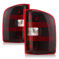Tail Lights for Chevy Silverado 1500 2500HD 3500HD (2007–2013) Red Black Upgrade