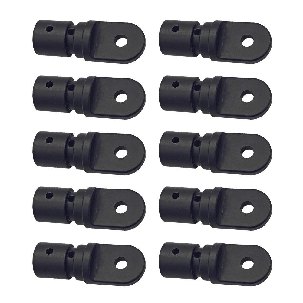 10X Plastic Eye End Cap for Boat Awning Bimini Frame (1 inch, 25 mm)