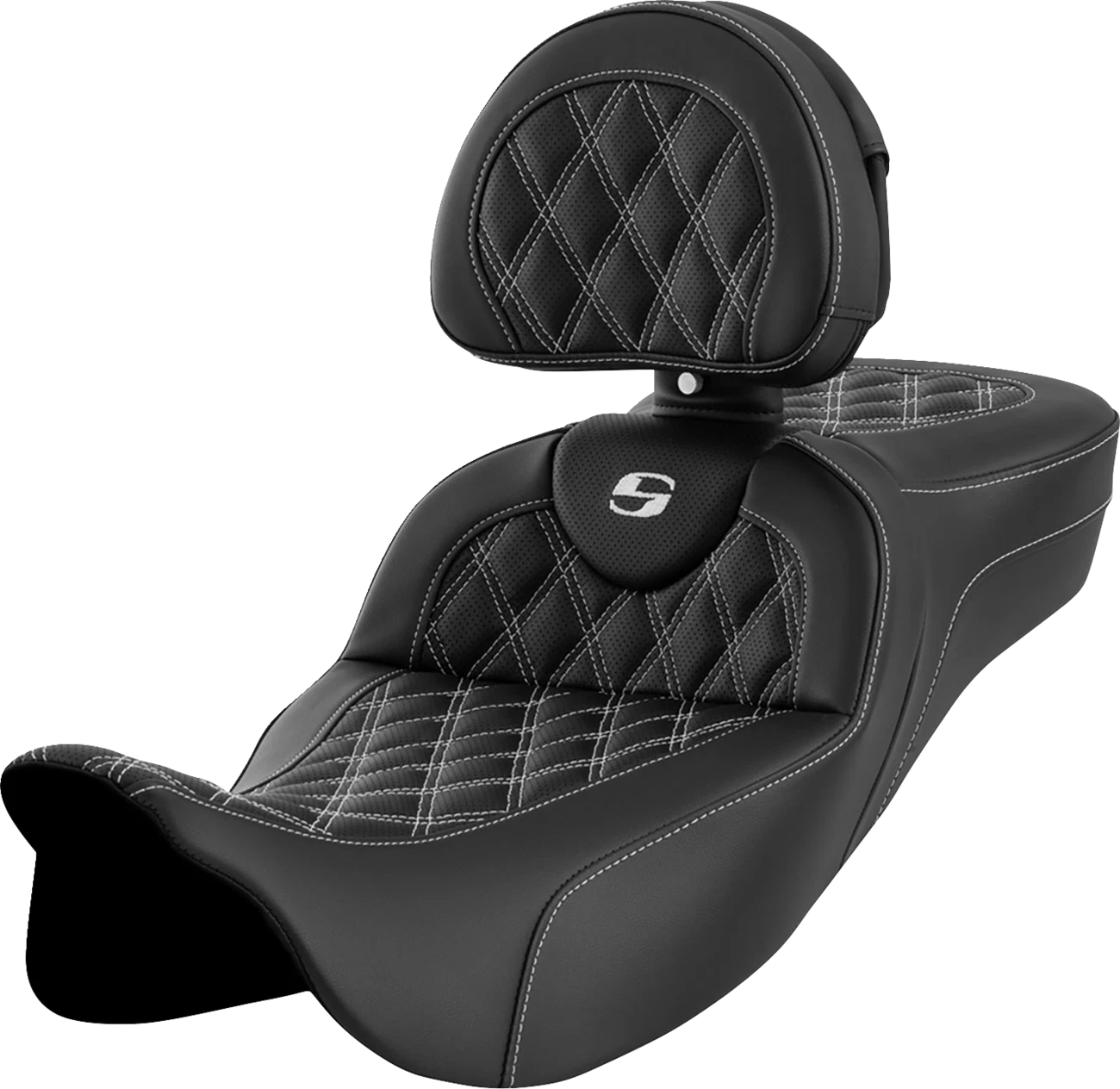 SADDLEMEN Roadsofa Extended Reach Seat for Harley Davidson (2014–2023)