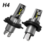 H4 9003 LED Headlight Bulbs for - 50W 10000LM 6500K