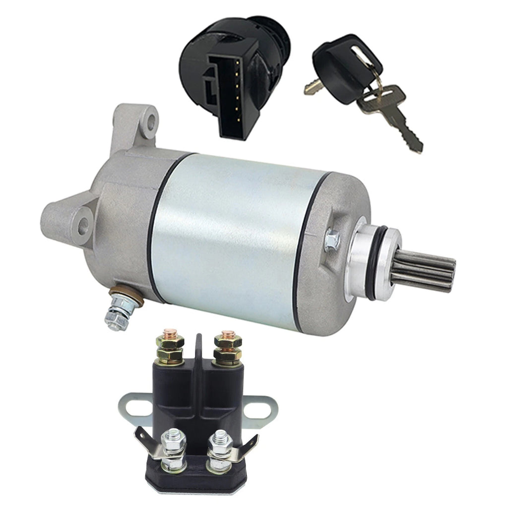 Starter for Polaris Sportsman 500 HO INTL (2005–2006) W/Relay & Key Switch