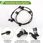 ABS Wheel Speed Sensor No. 9567534502 for Hyundai Sonata (1995–1998)
