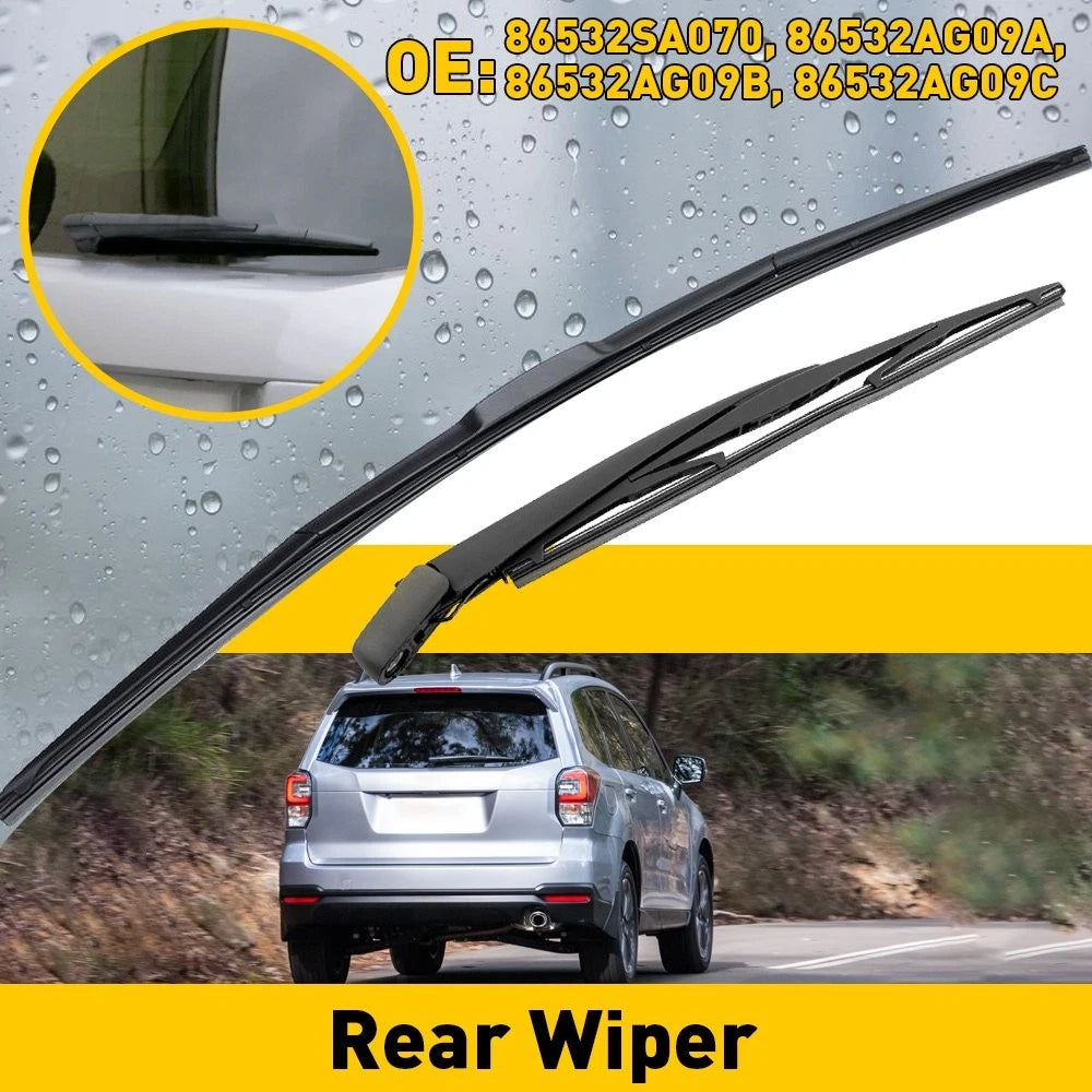 Rear Wiper Arm & Blade for Subaru Forester (2002–2016), Legacy (2005–2009)