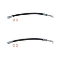 Set of 2 Rear Brake Hydraulic Hoses for Ford Fusion, Milan, MKZ, Zephyr (2006–2012)
