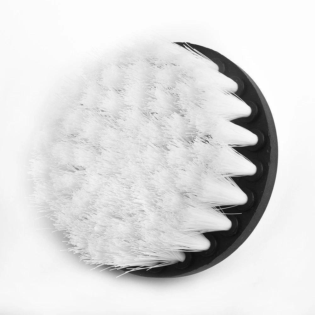 Set of 4 Cleaning Drill Brushes for Automotive and Household Use