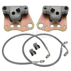 Front Brake Calipers & Hose Lines for Polaris Sportsman 500 6x6 (2001–2005)