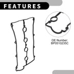 Valve Cover Gasket No.BP0510235C for Mazda Miata (1995–2000) Black