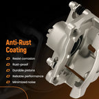 Front Brake Calipers Set for Nissan Rogue Select (2014–2015) / Suzuki Kizashi (2010–2013)