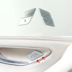 4 x Door Lock Unlock Buttons Cover for Benz C E Class W205 W213 X253