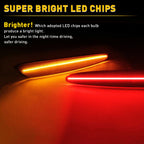 Smoked LED Side Marker Lights for Chevy Corvette C6 (2005–2013)