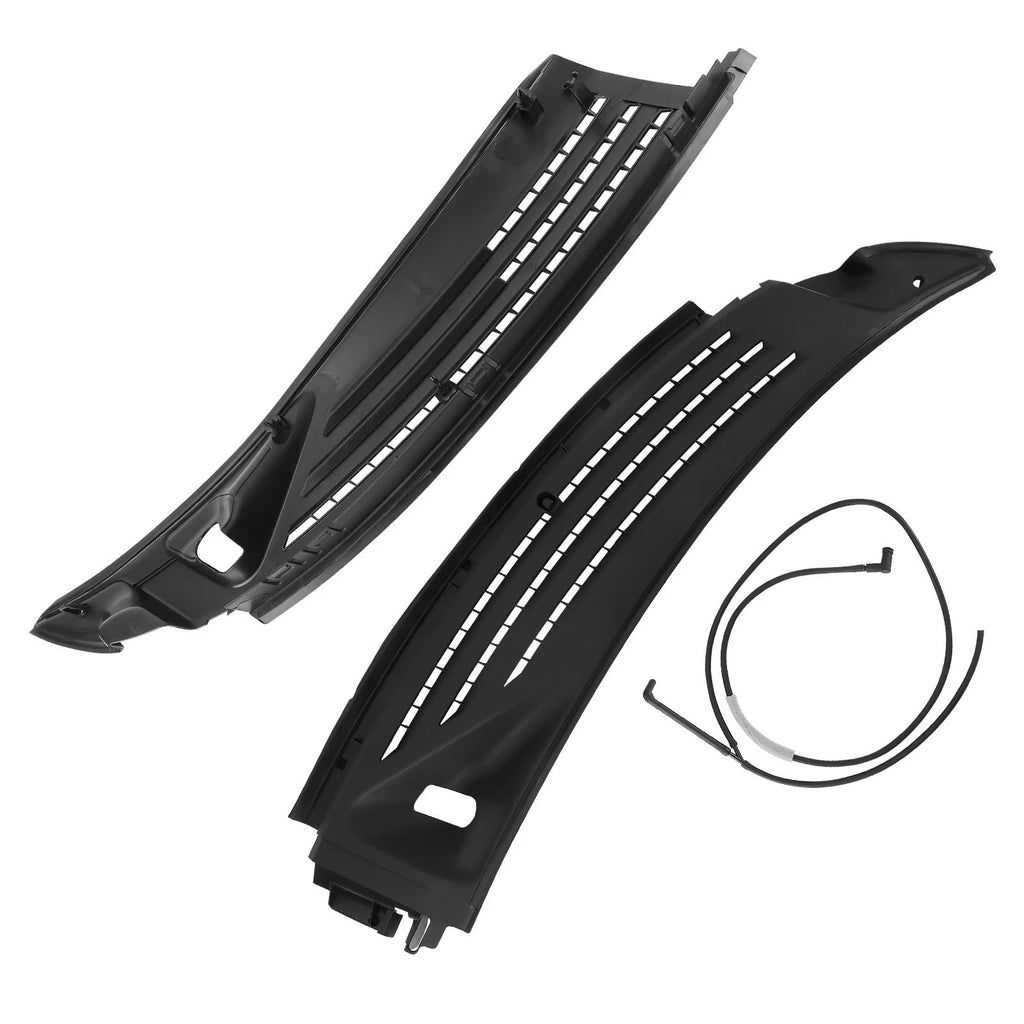 Set of 2 Windshield Wiper Cowl Panels w/ Seals for Ford F150 (2009–2014)