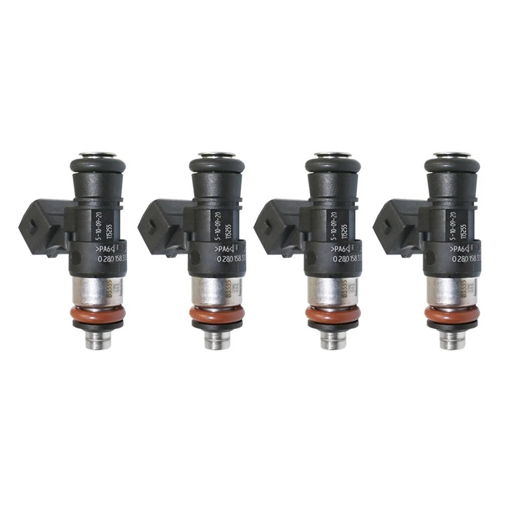 Set of 4 Bosch 0280158333 1650CC 157lb EV14 Short Fuel Injectors for
