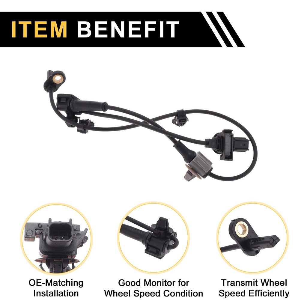 ABS Wheel Speed Sensor No. 57475SYJH01 for Honda Elysion RR7 (2013–2016)