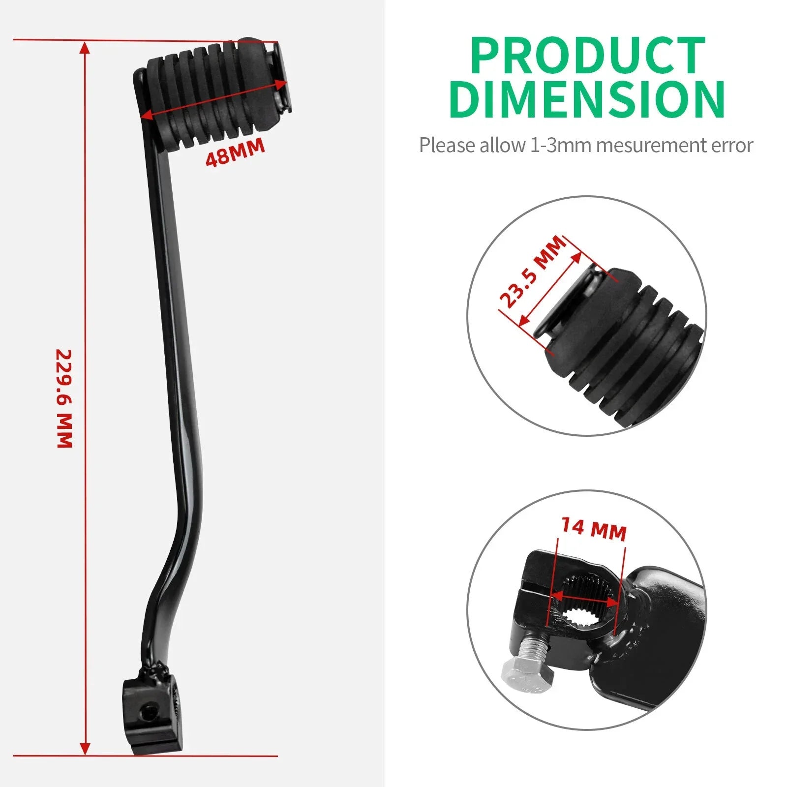 Gear Shifter Shift Lever Pedal for Honda Foreman 400