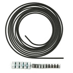 Brake Line 4.75mm Steel with 10 Screws & 5 Connectors for Vehicle