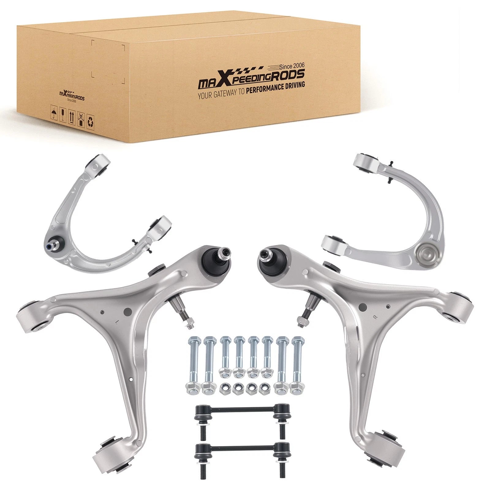 Front Suspension Control Arms Sway Bar Links Kit for Cadillac CTS (2008–2014)