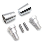 Set of 2 Billet Chrome Handle Bar Ends for Yamaha YZF600 FRZ600 (1996–2007)