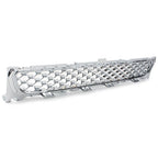 Chrome ABS Front Lower Bumper Grille Mesh Grill for Jaguar XJ (2016-2021)