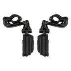 1 1/4" Engine Guard Highway Adjustable Male Mounting Footpegs for Motorcycle