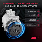 AC Compressor for Ford Five Hundred, Freestyle, Mercury Montego (2005–2007) 98569