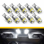 T10 LED License Plate Light Bulb for Various Vehicles (6000K)