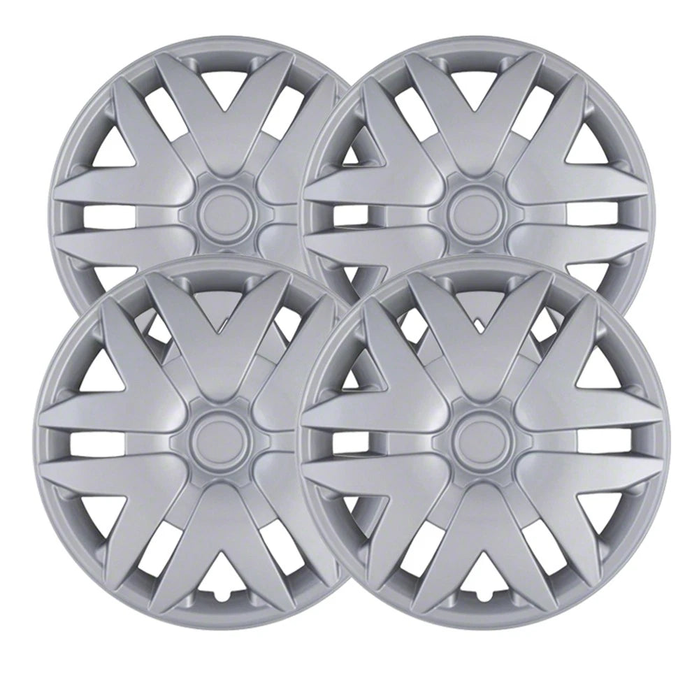 16' Silver Clip On Hubcaps Wheel Covers for 2004-2008 Toyota Sienna