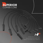 6pcs Spark Plug Wire Sets for Buick LeSabre Regal Oldsmobile (2000-2005)