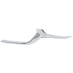 Chrome Front Driver Grille Trim Molding for Mazda CX-30 (2020-2023)