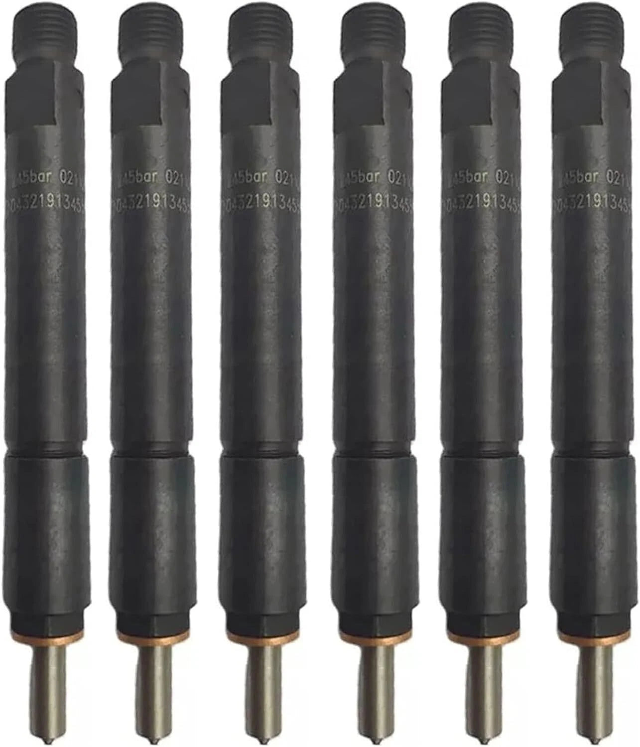 6X Fuel Injector 0211-2681 for Deutz BFM1013, Volvo D7D, EC290B, EC240B