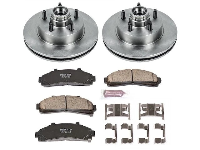 Front Brake Pad and Rotor Kit for Mazda B4000 RWD (1998–2000) DD973NW