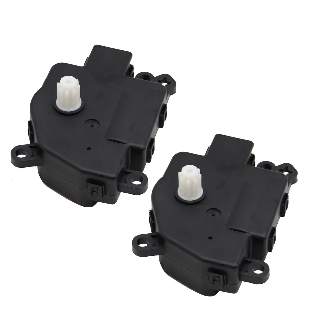 Pair HVAC heater air blend door actuator for Chrysler Dodge Jeep (2009–2018) 68018109AA
