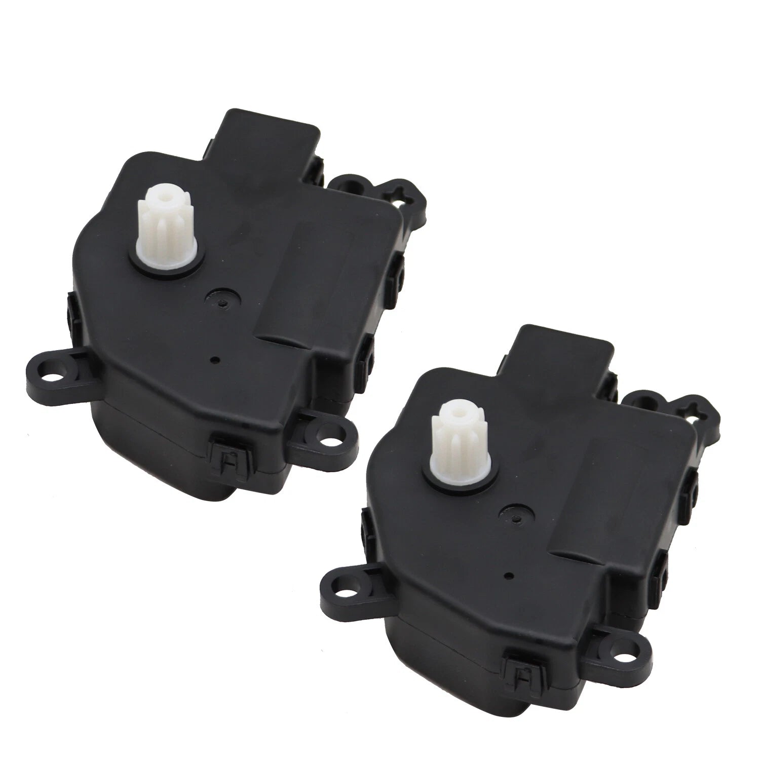 Pair HVAC heater air blend door actuator for Chrysler Dodge Jeep (2009–2018) 68018109AA