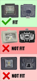 1x LED License Plate Light A0999068400 for Mercedes-Benz W205 W447 C190 GLE GLC (2015–2020)