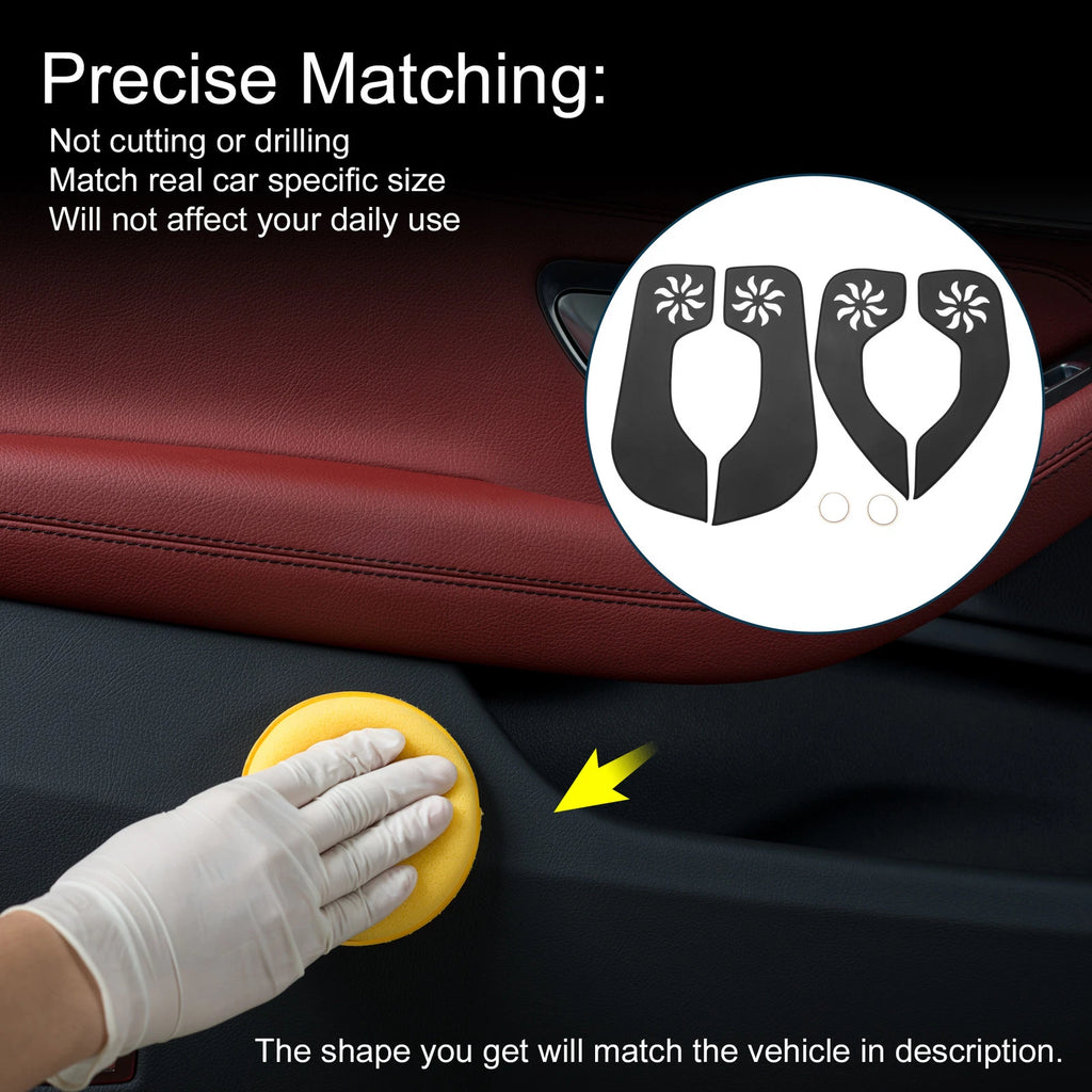 Set of 1 Car Door Anti Kick Pad Sticker Protector for Ford Escort (2015)
