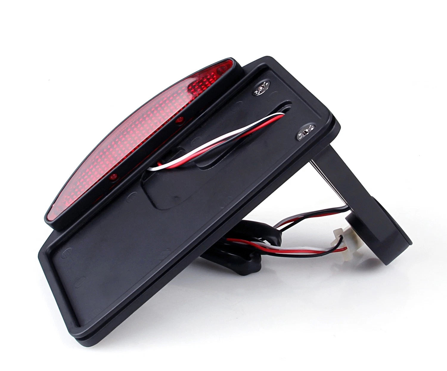 LED Side Mount License Plate Tail Brake Light for Harley Customs