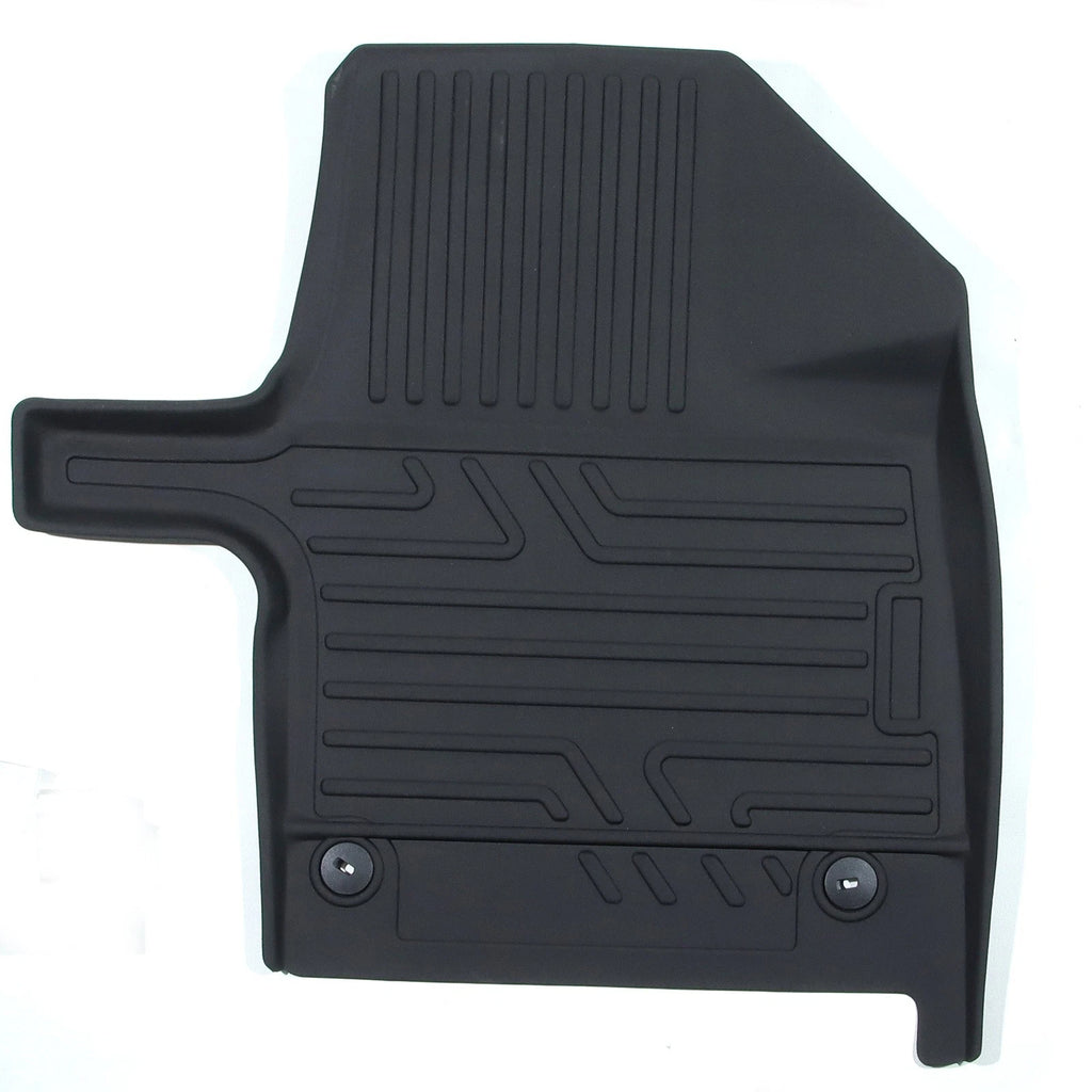 Set of 3 TPE Rubber All Weather Floor Mats for Kia EV6 (2022–2025)