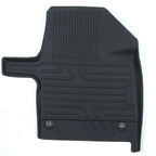 Set of 3 TPE Rubber All Weather Floor Mats for Kia EV6 (2022–2025)