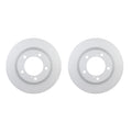 Set of 2 Bosch QuietCast Front Disc Brake Rotors for Land Cruiser LX570 (2008–2021)