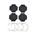 4 Pcs Wheel Center Caps for Polaris RZR XP 1000/900 (2014-2017)