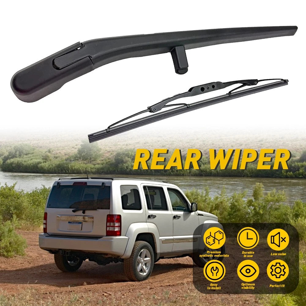Rear Window Wiper Arm & Blade for Jeep Liberty (2008–2012) OE# 68034342AA