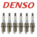 Set of 6 Denso 4503 Platinum Titanium TT Spark Plugs for