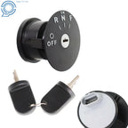 Key Switch for Ezgo RXV Electric Golf Cart (2008–Present) - 2 Keys