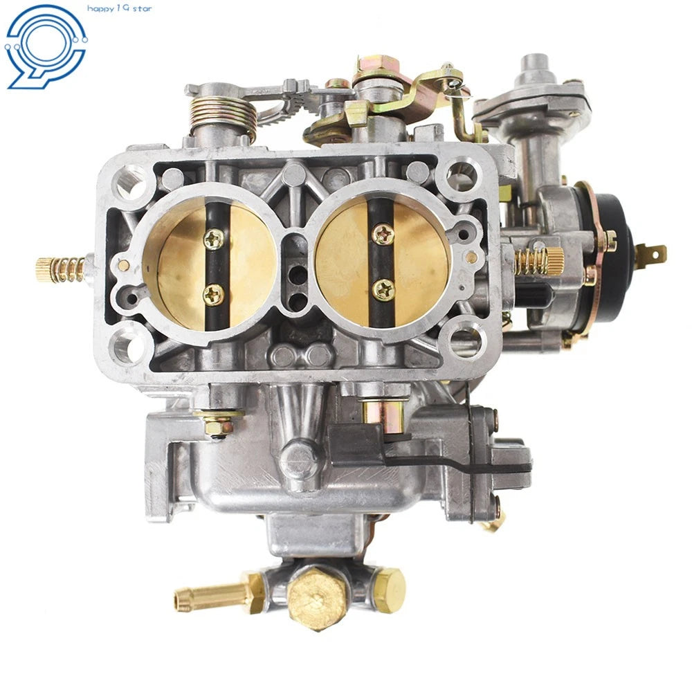 2X 38mm 2 Barrel Carburetor for Fiat Renault Ford VW Dodge Toyota Jeep
