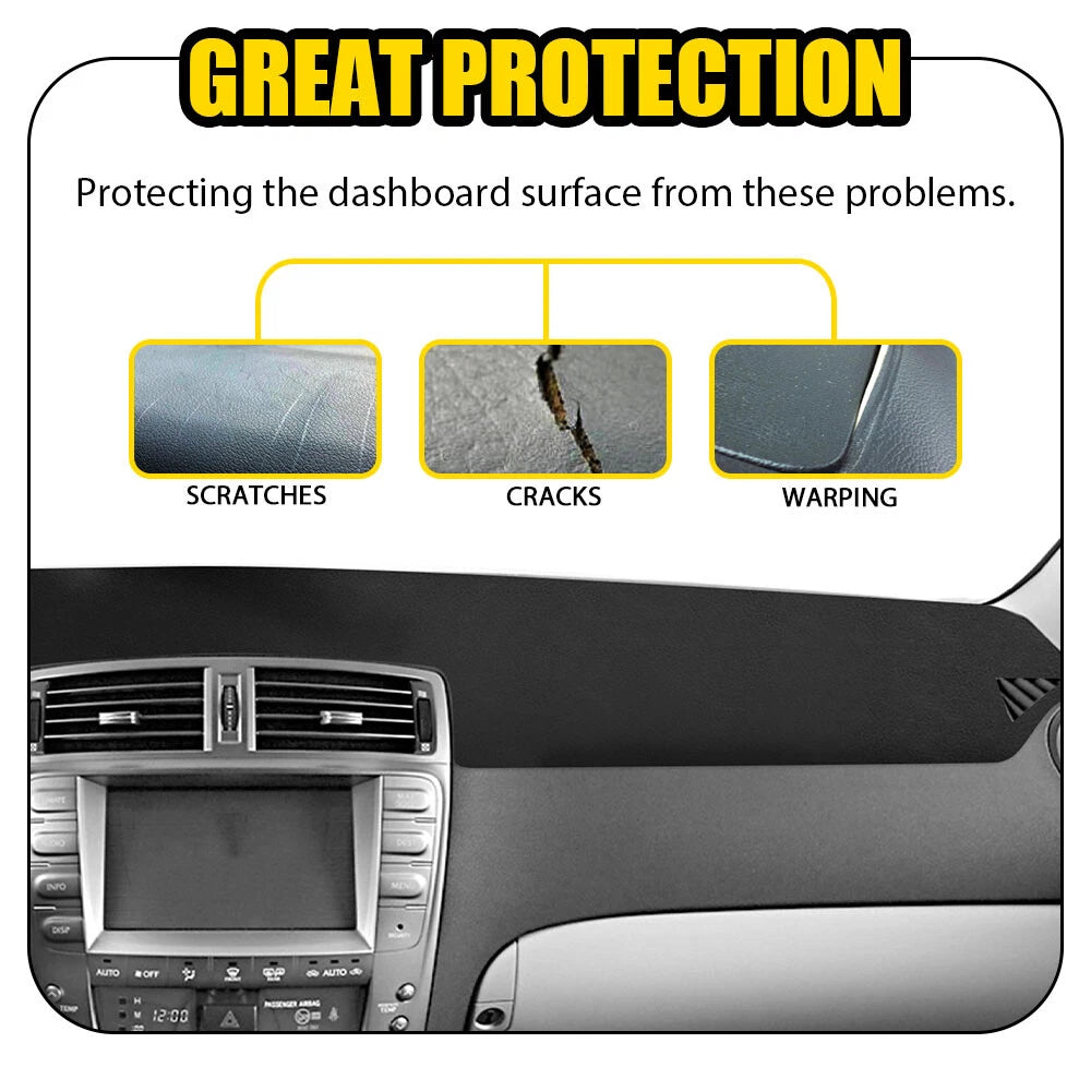 DashMat Cover for Lexus IS250 IS350 (2006–2011) Leather
