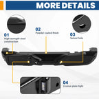 Rear Bumper Cover Fascia for Ford Bronco Sport (2021–2024) W/ Sensor Hole