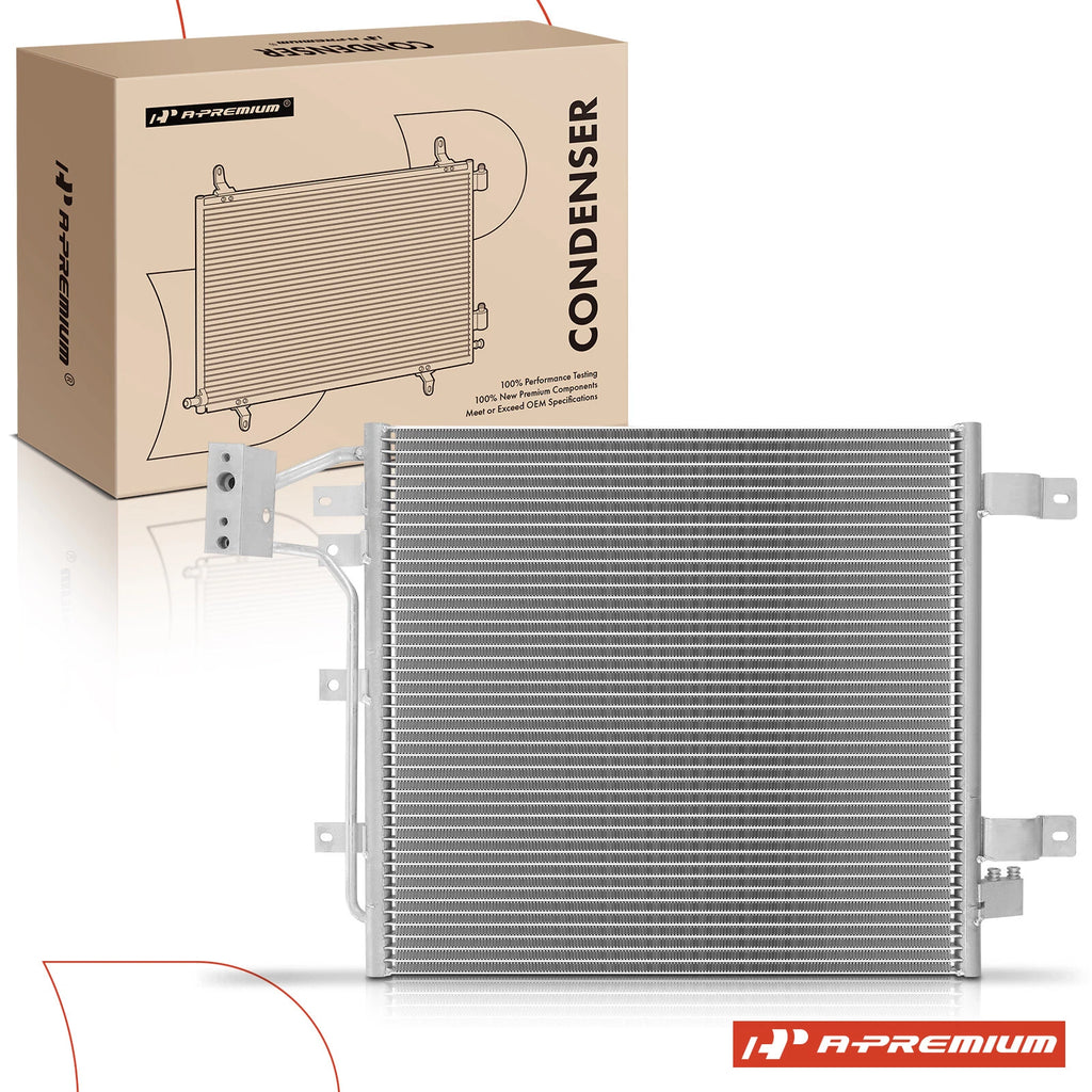A/C Condenser with Bracket for Jeep Wrangler (2012–2018)