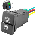 Push Button LED Light Bar Switch for Toyota Tacoma