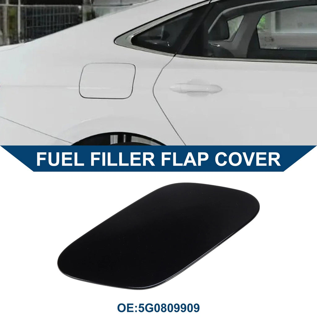 Fuel Tank Door Cap for Volkswagen Golf (2014–2018) - Fuel Filler Flap Cover Black